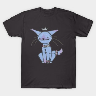 Derp King Cat Gel Pen :: Canines and Felines T-Shirt